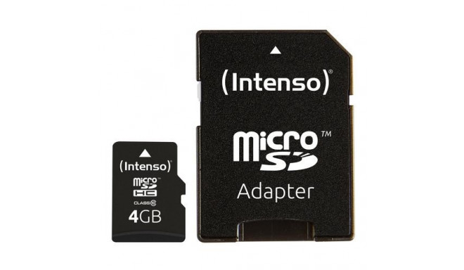 Intenso 4GB MicroSDHC Class 10