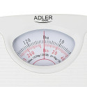 Adler AD 8151W personal scale Rectangle White Mechanical personal scale