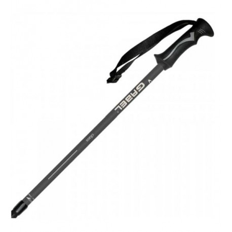 Gabel Cilaos Ardesia Teleskopiskas trekkinga nūjas, 68-142cm, Melnas