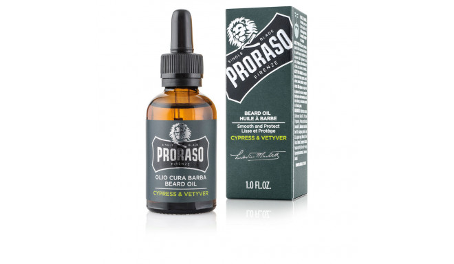 PRORASO CYPRESS & VETYVER aceite para barba 30 ml