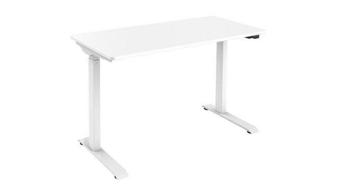 DIGITUS Electric Height-Adjusta. Desk,white 120x60cm 50kg