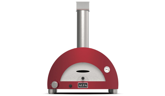 Alfa Forni Moderno 1 Pizza Gas red
