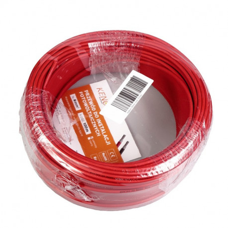 Keno Energy päikesekaabel 4 mm² punane, 100m