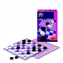 Dino board game Checkers & Morris