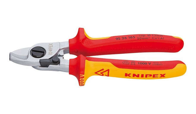 KNIPEX KÄÄRID VASK- JA ALUMIINIUMKAABLI JA JUHTMETE LÕIKAMISEKS, 165mm Fi=15mm / 50mm2.