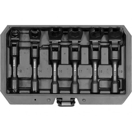 YT. OPEN RING WRENCHES 3/8" set, 6 pcs.