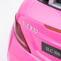 Jeździk na akumulator Mercedes BENZ SLC300 Cabrio dźwięki, światła, pilot - różowy