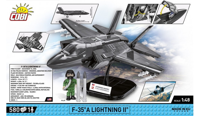 Blocks Armed Forces F-35A Lightning II Poland 580 blocks