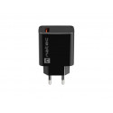 USB Charger Ribera 1x USB-A black