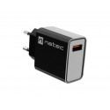 USB Charger Ribera 1x USB-A black
