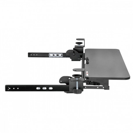 The Maclean MC-462 is a popular under-desk slide-out keyboard tray designed to impr