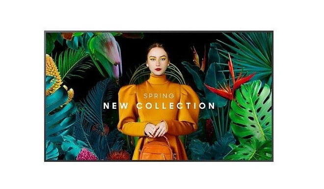 Professional monitor QM65C 65 inches Matte 24h/7,500 (cd/m2) 3840 x 2160 (UHD) S10 Player (Tizen 7) 