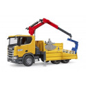 Vehicle Scania Super 560R Truck with crane and pallets