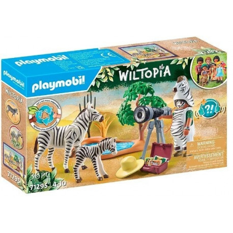Zestaw z figurkami Wiltopia 71295 Wycieczka z fotografką zwierząt