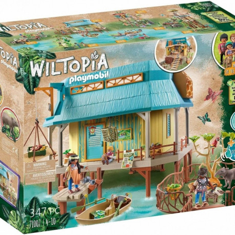 Figures set Wiltopia 71007 Animal Care Station