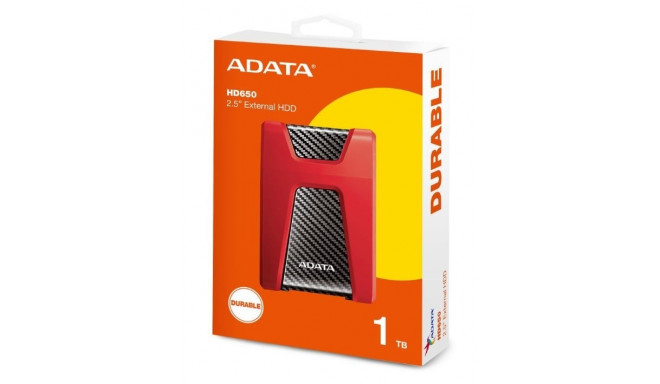 DashDrive Durable HD650 1TB 2.5'' USB3.0 Red