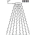 Valgusketid kuusele, tipus ringühendus,160 LED tuld, tulede vahe 10cm, 0,2*2m, roheline 230V-24V DC 