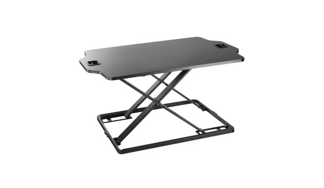 Ergo Office ER-419 Monitor Laptop Stand Desk Height Adjustable Standing Sitting Work Ultra Thin 10kg