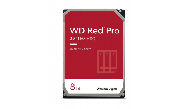 Western Digital kõvaketas Red Pro 3.5" 8000GB Serial ATA III