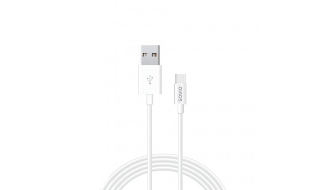 Savio CL-125 USB cable USB 2.0 1 m USB A USB C White