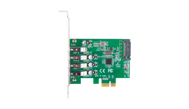 Lanberg PCE-US3-004 sisemine USB 3.2 Gen 1 liidesekaart/adapter