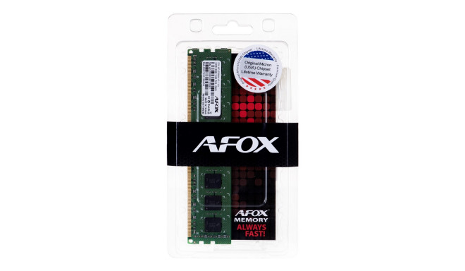 Afox RAM DDR3 8G 1333 UDIMM 8GB 1333MHz