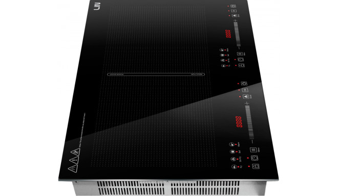 Induction hob LIN LI2H-179, cable with plug, 1.2 m, 3200 W