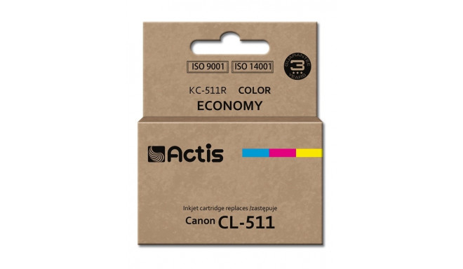 Actis KC-511R Ink (replacement for Canon CL-511; Standard; 12 ml; color: cyan, magenta, yellow)