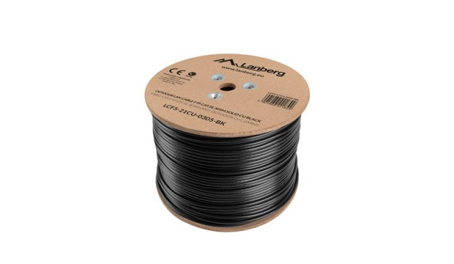 Lanberg LCF5-21CU-0305-BK võrgukaabel 305 m Cat5e F/UTP (FTP) must