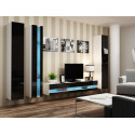Cama TV stand VIGO NEW 30/140/40 white/black gloss Cama TV stand VIGO NEW 30/140/40 white/black gloss