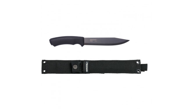 Morakniv Pathfinder Blackblade pussnuga – 170 mm süsinikterasest tera, MOLLE tupp, must