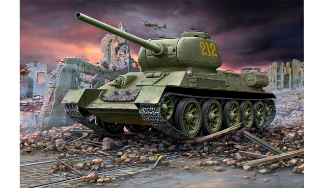 Revell liimitav mude Vene tank T34/85 1:72