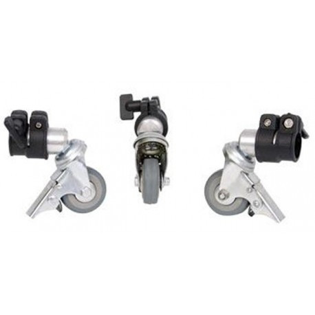 Falcon Eyes PCA-19M Statīva riteņi 3 gab. 19mm