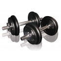 Cast iron weight dumbbells set with case TOOR Cast iron weight dumbbells set with case TOOR