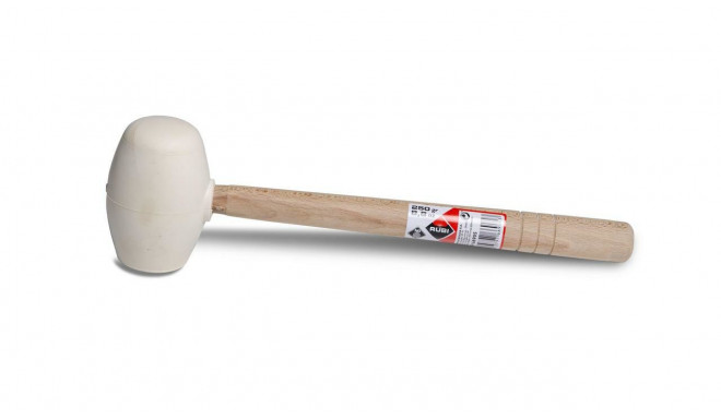 RUBI RUBBER HAMMER WHITE 750g