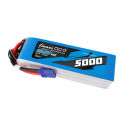 LiPo Gens ace G-Tech 5000mAh 22.2V 45C 6S1P  battery with EC5 plug