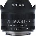 7Artisans 7.5mm f/2.8 II objektiiv Sony E