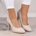 Sergio Leone W SK3AR pumps, light gray (37)