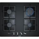 Bosch Serie 6 PPP6A6B20 hob Black Built-in Gas 4 zone(s)