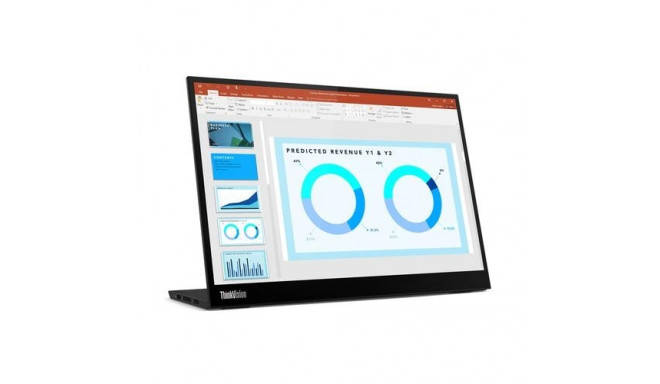 Lenovo ThinkVision M14d LED display 35.6 cm (14&quot;) 2240 x 1400 pixels 2.2K Black