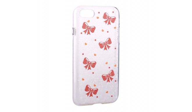 Devia Nifty Bowknot Silicone Back Case For Apple iPhone 7 / 8 Transparent