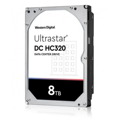HDD|WESTERN DIGITAL ULTRASTAR|Ultrastar DC HC320|HUS728T8TAL5204|8TB|SAS|256 MB|7200 rpm|3,5"|0B3640