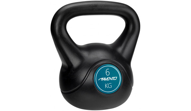 Kettlebell AVENTO 42KB plastic/cement 6kg