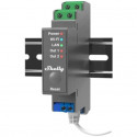 Home Shelly Relais "Pro 2" WLAN LAN Max. 25A 2 Kanäle 2 Phasen BT DIN-Rail