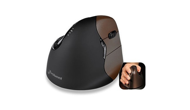 "Evoluent Vertical Mouse 4 small right hand/6 buttons/wireless"
