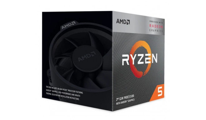 AMD protsessor Ryzen 5 3400G 3.7GHz 4MB L3 Box