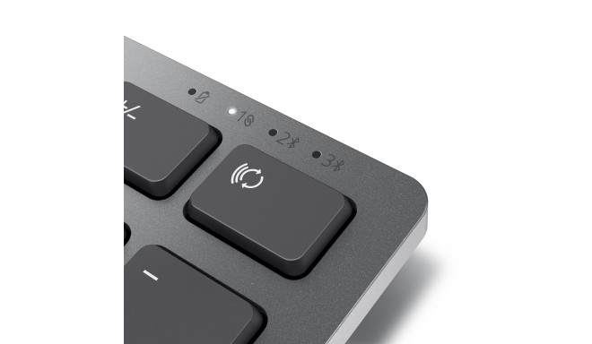 Dell Keyboard KB700 Wireless, US, 2.4 GHz, Bluetooth 5.0, Titan Gray