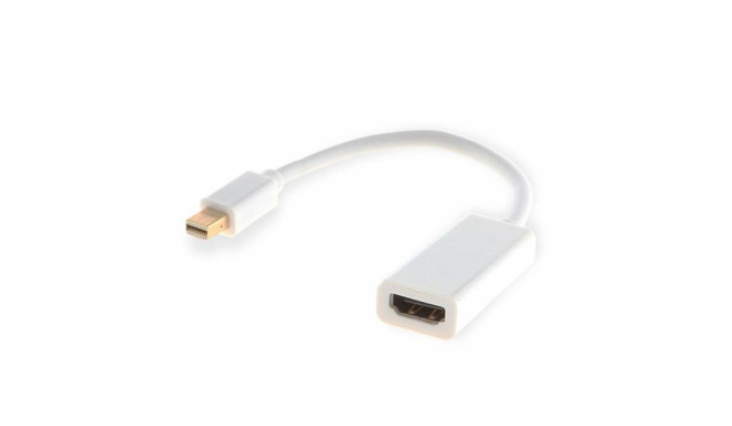 Savio CL-57 video cable adapter 0.2 m Mini DisplayPort HDMI Type A (Standard) White