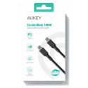 AUKEY CB-SCC101 USB-C Type-C Power Delivery PD 100W 5A 1m Silikon Black