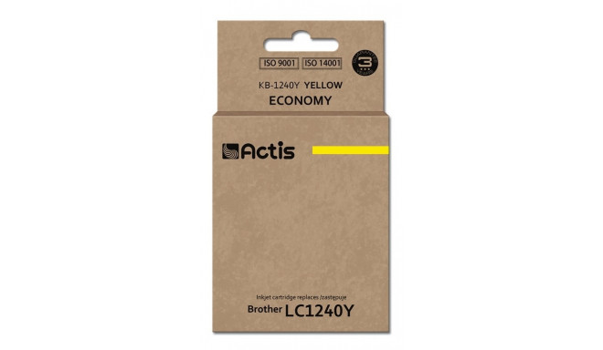 Actis KB-1240Y tint (asendus Brother LC1240Y/LC1220Y; standard; 19 ml; kollane)